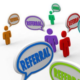 Referral sharing group