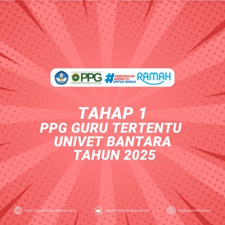PPG Tahap 1 Guru Tertentu Univet Bantara
