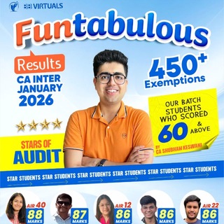 Clear CA Inter with Shubham Keswani