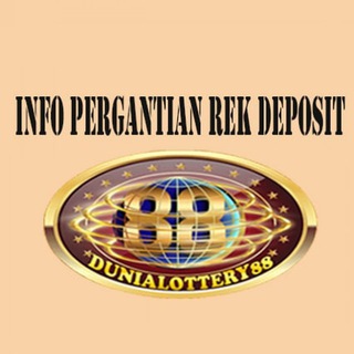 INFO PERGANTIAN NOMOR REKENING DUNIALOTTERY88